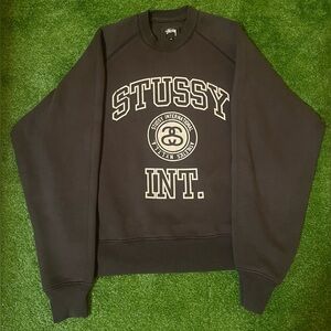 Stussy Overlock Varsity Raglan Crew